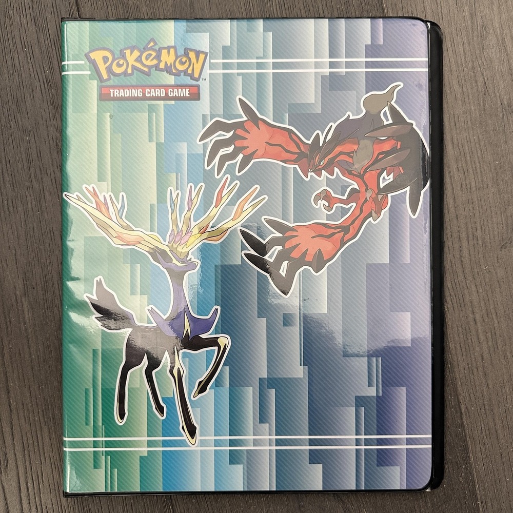 2013 Ultra Pro Pokemon Xerneas Yveltal 9-Pocket Card Album Binder Multicolor